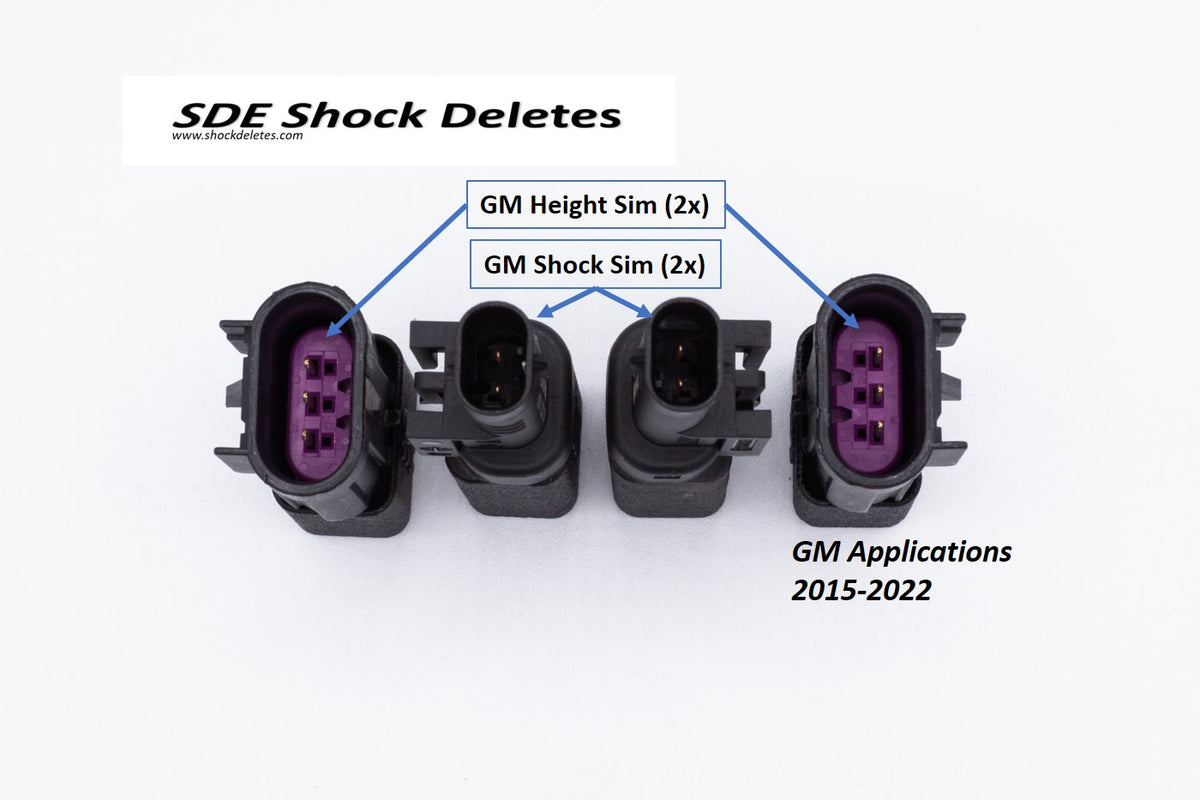 GM MagneRide Shock and Height Sensor Sim Kit, Late Model Truck SUV and ...